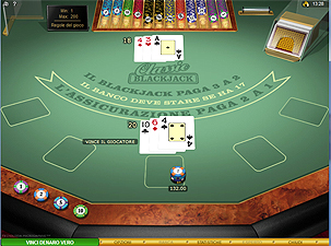 il blackjack di Voglia di Vincere il blackjack di Voglia di Vincere